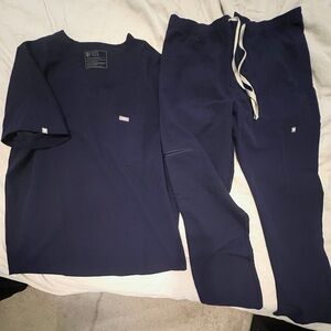 FIGS MEN NAVY BLUE SET
